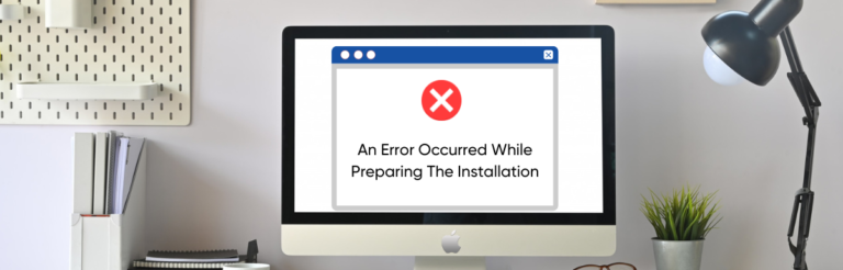 如何修复Mac上的“准备安装时发生错误”的问题